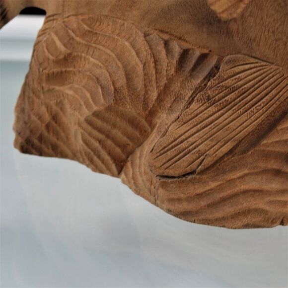 Tropical Oceanic Fish Wood Carved Aquatic Home - Picture 11 of 12